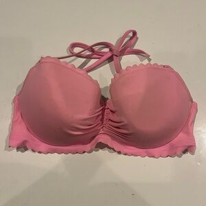 Victoria's Secret Pink Scalloped Swim Top
